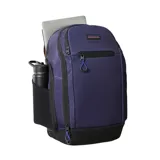 Mochila Rip Curl modelo F-Light Searcher con capacidad de 45 litros, color azul con detalles en negro.