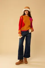 Mostaza fucsia y rojo