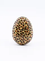 Cepillo de bolsillo con estampado animal print.