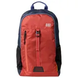 Mochila unisex Caterpillar Benali, color verde oliva y negro, con bolsillo frontal vertical con cierre, cinta reflectante ajustable, bolsillos laterales de malla, patrón bordado en el panel trasero y parche de Hypalon para fijar luz de bicicleta.