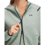 Campera Under Armour Unstoppable Fleece con capucha, cierre frontal completo y bolsillos laterales.