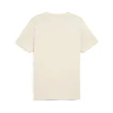 Camiseta Puma ESS 2 Colo Small Logo de hombre, color crema con logo pequeño de Puma bordado en el pecho.