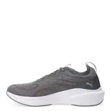 Championes Puma Skyrocket Lite Engineered, color gris con suela blanca.