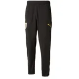 Pantalón deportivo Puma de la selección uruguaya de fútbol (AUF), color negro con logo de Puma y escudo de la AUF en dorado.