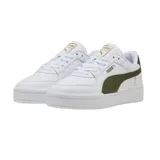 Championes urbanos Puma CA Pro Classic II, color negro con detalles dorados y suela blanca con línea negra.