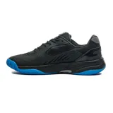 Championes de tenis Fila Acer Champion para hombre, color negro con suela celeste.