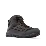 Botas de trekking Columbia Crestwood Mid Waterproof, color marrón con detalles en negro y cordones bicolores.