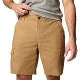 Short cargo negro de Columbia para hombre, con tejido elástico bidireccional, bolsillos cargo, bolsillos para las manos y bolsillo posterior.
