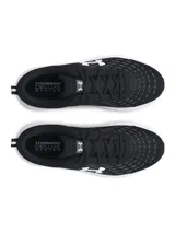 Championes Under Armour Charged Assert 10, color negro, ideales para running.
