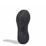 Championes Adidas Ultrarun 5 TR, color negro, ideales para running y actividades al aire libre. Confeccionados en malla técnica repelente al agua y suela de goma Adiwear con diseño taqueado. Incorporan tecnología Bounce 2.0 en la mediasuela y elementos reflectantes.