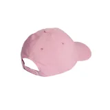 Gorro Adidas color rosa con logo blanco en el lateral.