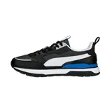 Championes Puma R78 Trek de hombre, color negro con detalles en blanco y azul.