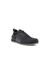 Championes Ecco Biom 2.0, color negro con detalles en gris y suela color arena.