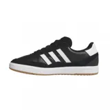 Zapatillas Adidas Tyshawn II, color negro con detalles en blanco y suela color caramelo.