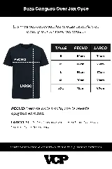 Buzo canguro negro de frisa rústica con corte oversize y capucha. Presenta un pequeño logo blanco en el pecho y un bolsillo tipo canguro.