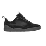 Championes éS Quattro color negro, con detalles en cuero sintético y suela de goma.