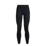 Calza deportiva Under Armour negra con logo en la pierna izquierda.
