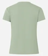 Remera deportiva color verde con cuello redondo y mangas cortas. Estampa con la leyenda "PACE ERA" en el frente.