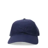 Gorra clásica color negro con logo bordado de Puma en la parte frontal.