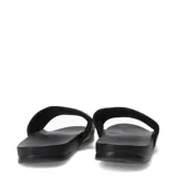 Sandalia de hombre Umbro Pro Foam, color negro con logo celeste.