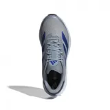 Championes Adidas Duramo SL 2.0 para hombre, color gris con detalles en azul y negro. Ideales para running.