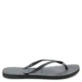 Sandalias Havaianas Slim de mujer, color blanco.