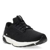 Championes negros con detalles blancos, de la marca New Balance, modelo Athletic Fresh.