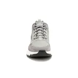 Zapatillas urbanas Caterpillar modelo Colorado Snkr Lo, color gris con detalles en gamuza y suela de goma blanca y negra.