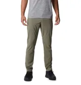 Pantalón de trekking color beige, con tecnología Omni-Shield de repelencia al agua y Omni-Shade de protección solar UPF 50. Cuenta con elástico parcial en la cintura, bolsillos para las manos, bolsillo de seguridad con cremallera y bolsillos traseros.