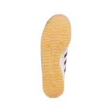 Championes Adidas SL 72 RS color beige con detalles en burdeos y celeste.