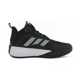 Championes de básquet Adidas Ownthegame 3.0, color negro con detalles en blanco.