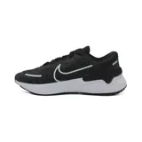 Championes de running Nike Renew Run 4, color negro con detalles en blanco, para hombre.