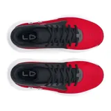 Championes de básquet Under Armour UA Lockdown 7, color rojo y negro con detalles en blanco. Presentan el logo de Under Armour en el lateral y suela con diseño de tracción multidireccional.