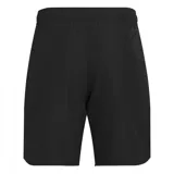 Short deportivo negro Adidas Club Tennis Climacool para hombre, con cintura elástica y bolsillos laterales.