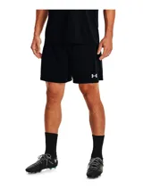 Short deportivo Under Armour Golazo 3.0 negro con logo blanco en la pierna derecha.