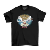 Remera negra de algodón con estampado gráfico del álbum Dookie de Green Day.