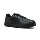Championes deportivos Joma Cavea Men 2421, color negro, con capellada de cuero sintético y perforaciones VTS para ventilación. Incorporan plantilla Memory Foam y suela de caucho Durability.