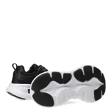 Championes deportivos Umbro modelo Dash W, color blanco con detalles en turquesa. Presentan un diseño de running con suela gruesa y logo Umbro en el lateral.