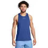 Musculosa deportiva Under Armour Vanish Energy para hombre, color azul con logo de la marca en el pecho.