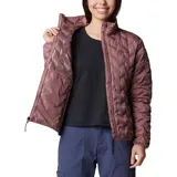 Campera Columbia Delta Ridge II para mujer, color rosa, con tecnología Omni-Heat de revestimiento térmico reflectante, HeatSeal para retener el calor, Omni-Shield que repele la humedad y plumón certificado por RDS.