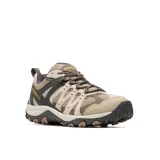 Championes de trekking Merrell Accentor 3, color beige con detalles en marrón y gris.