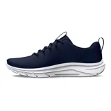 Zapatillas de running Under Armour Phade RN 2 para hombre, color azul marino con logo blanco.
