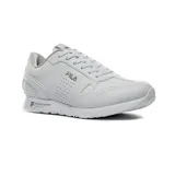 Championes Fila Classic Runner SL, color blanco con detalles plateados.