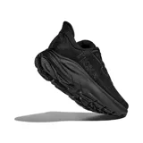 Championes Hoka Clifton 10, color negro, ideales para running.