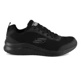 Championes Skechers Ultra Flex 2.0 Litewilde para hombre, color negro. Capellada de malla tejida suave, cordones, plantilla Air Cooled Memory Foam y entresuela Ultra Flex 2.0 para mayor amortiguación y flexibilidad.