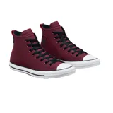 Championes de caña alta Converse Chuck Taylor All Star Tec Tuff, color bordó, con capellada de lona recubierta con TecTuff resistente al agua, amortiguación OrthoLite y parche de estrella clásico en el tobillo en cuero texturizado duradero.