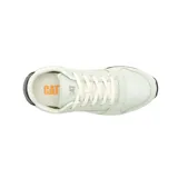 Zapatillas Caterpillar modelo Ventura, color verde claro con detalles en blanco. Capellada de cuero untado y textil, forro interno de materiales reciclados, plantilla de espuma EVA, entresuela de EVA y suela de goma.