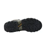 Botas de trekking Columbia Newton Ridge Plus II, color marrón con detalles en negro. Confeccionadas en cuero, gamuza y malla con revestimiento de PU. Cuentan con tecnología impermeable y transpirable Omni-Tech™ y suela de caucho antimarcas de alta tracción Omni-Grip™