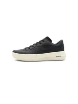Championes Brandblack Downtown negros con suela texturizada color crema.