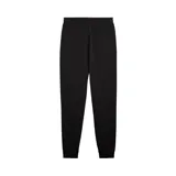 Pantalón de jogging negro Puma unisex, de corte regular, con cintura elástica ajustable con cordón, bolsillos laterales, puños acanalados y logo bordado.